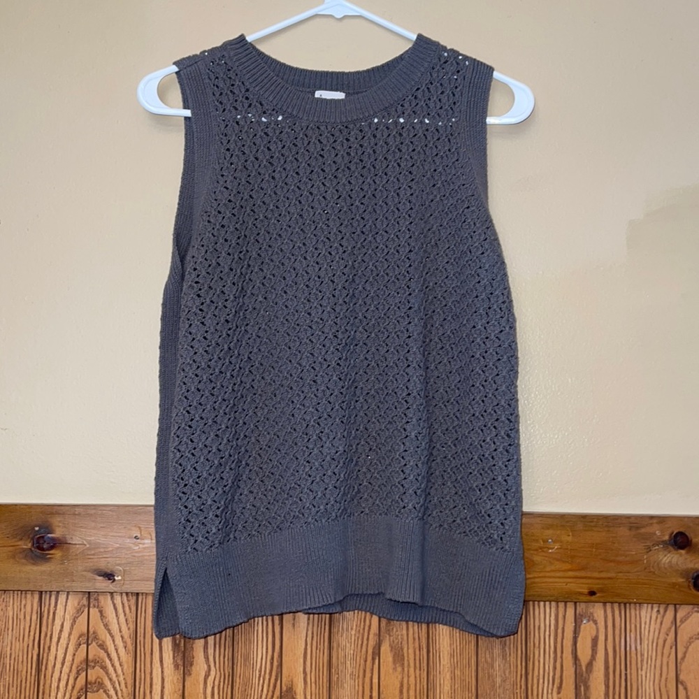 A NEW DAY TANK TOP SWEATER